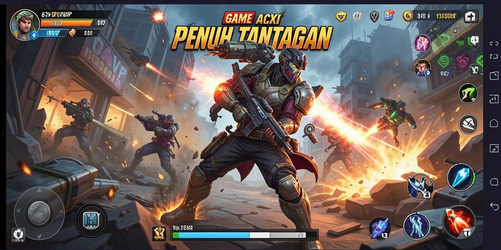Gameplay seru dengan aksi mendebarkan dalam 6SVIP.