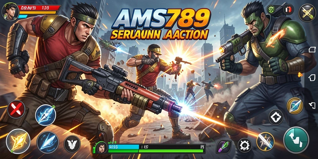 Tampilan aksi mendebarkan dalam game AMS789 yang penuh tantangan.