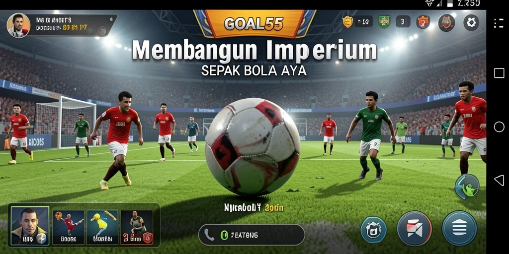 Tampilan gameplay Tycoon yang menarik dan realistis di GOAL55.
