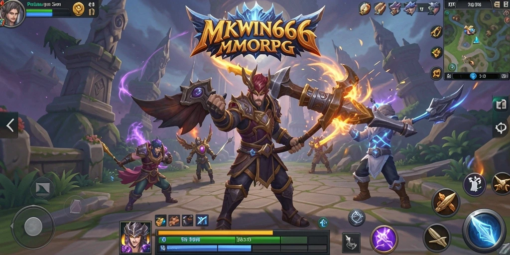 Screenshot gameplay MKWIN666 menampilkan aksi seru dan grafis yang memikat.