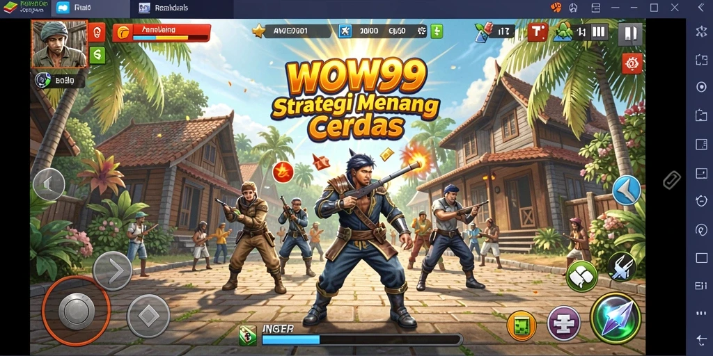 Gameplay WOW99 yang seru dan strategi cerdas dalam pertarungan.