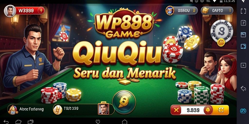 Screenshot gameplay WP888 yang penuh aksi dan seru.